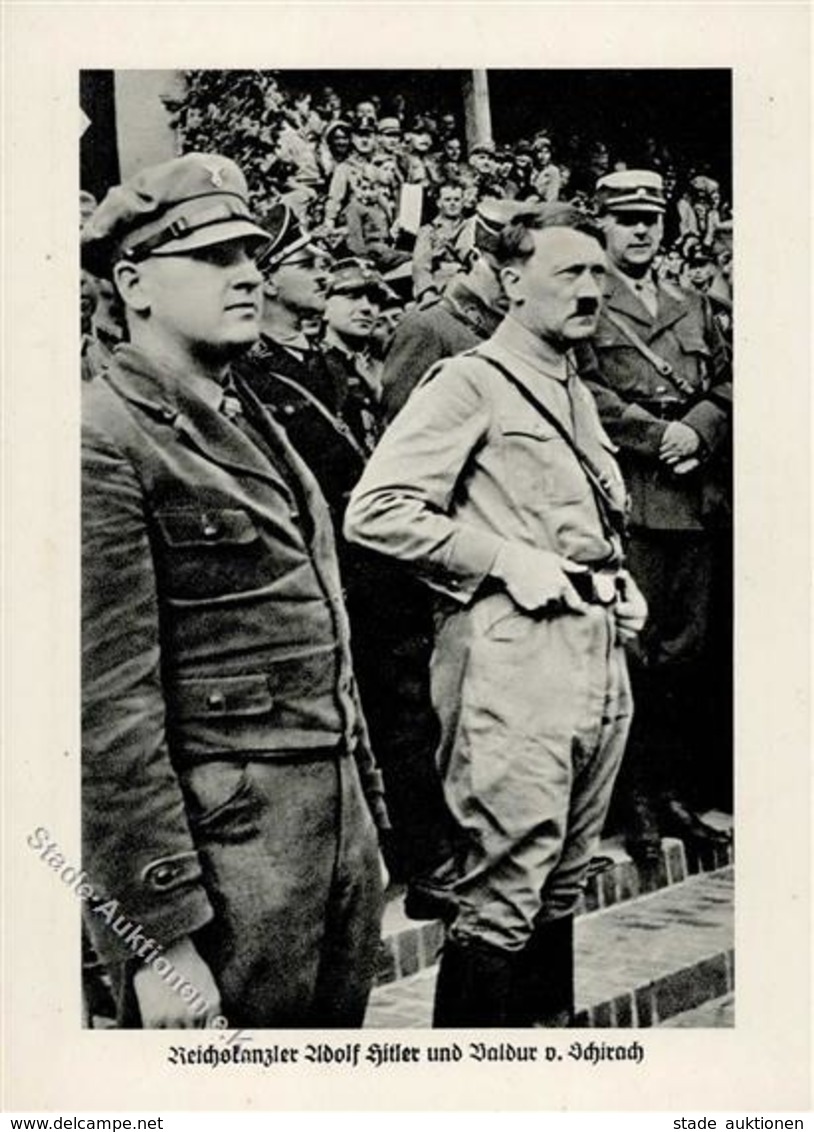 Hitler Baldur Von Schirach WK II   I-II - War 1939-45