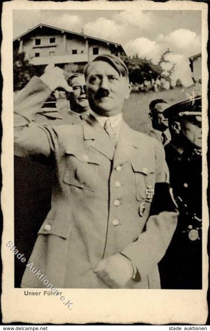 Hitler Foto-Karte I-II - Guerre 1939-45