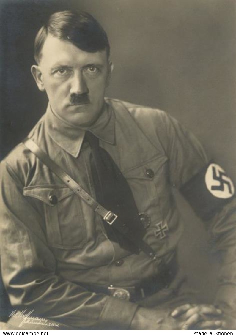 Hitler Frühes Foto 12 X 17 Cm PH I-II - Guerre 1939-45