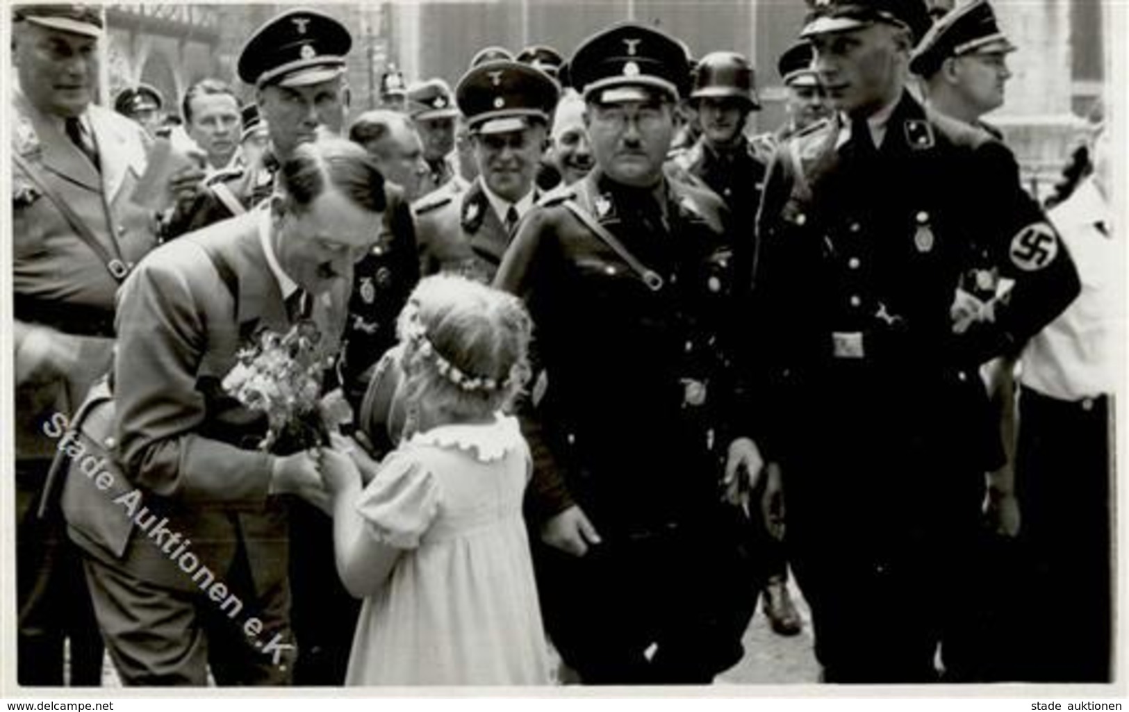 Hitler Vermutlich In Braunschweig Foto-Ak I-II - Guerre 1939-45