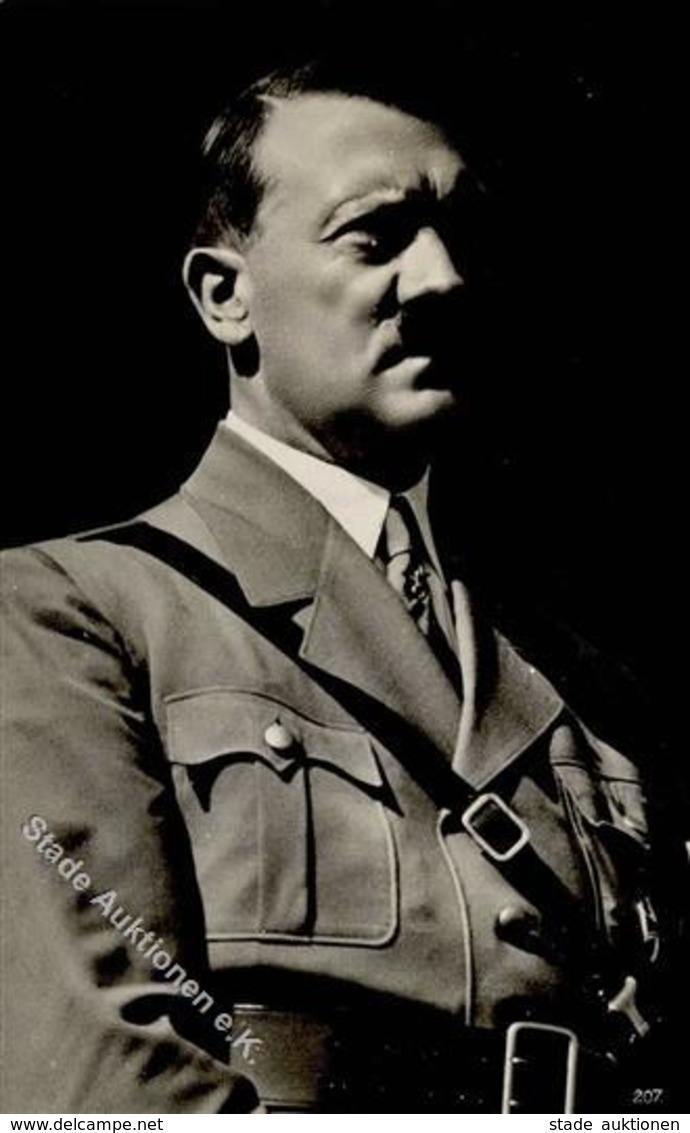 Hitler WK II  Foto AK I-II (Marke Entfernt) - War 1939-45