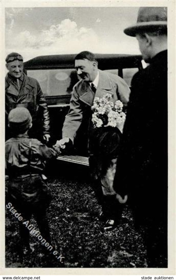 Hitler WK II Pimpf Foto AK I-II - War 1939-45