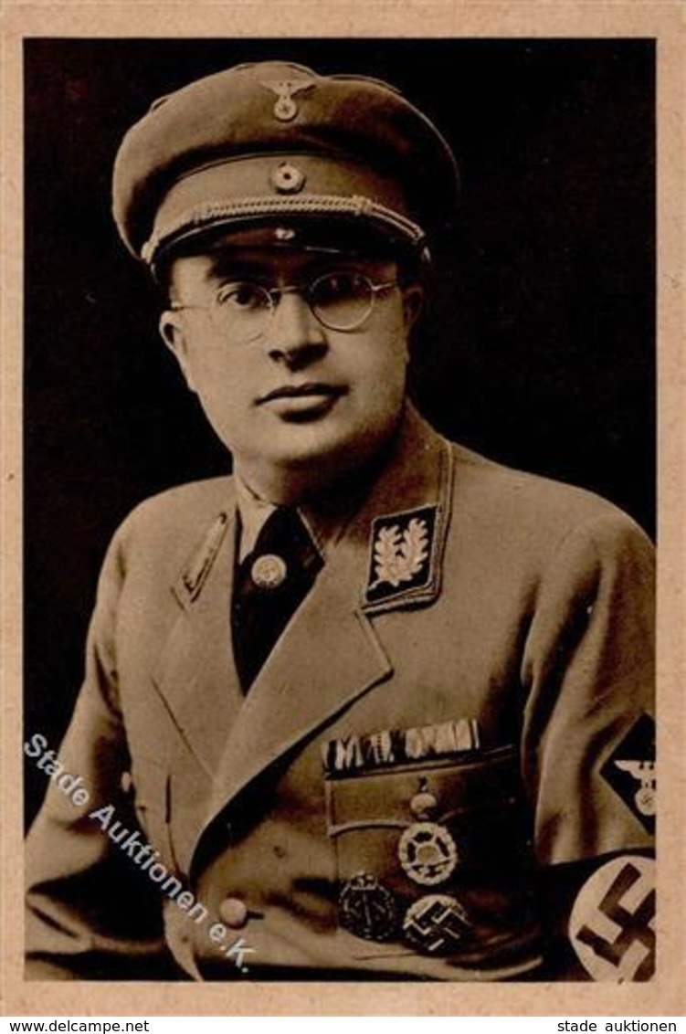 WK II Hellmuth, Otto Dr. Gauleiter Von Unterfranken I-II - Guerre 1939-45