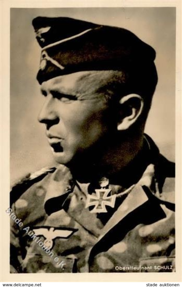 Ritterkreuzträger Oberstleutnant Schulz I-II - Guerra 1939-45