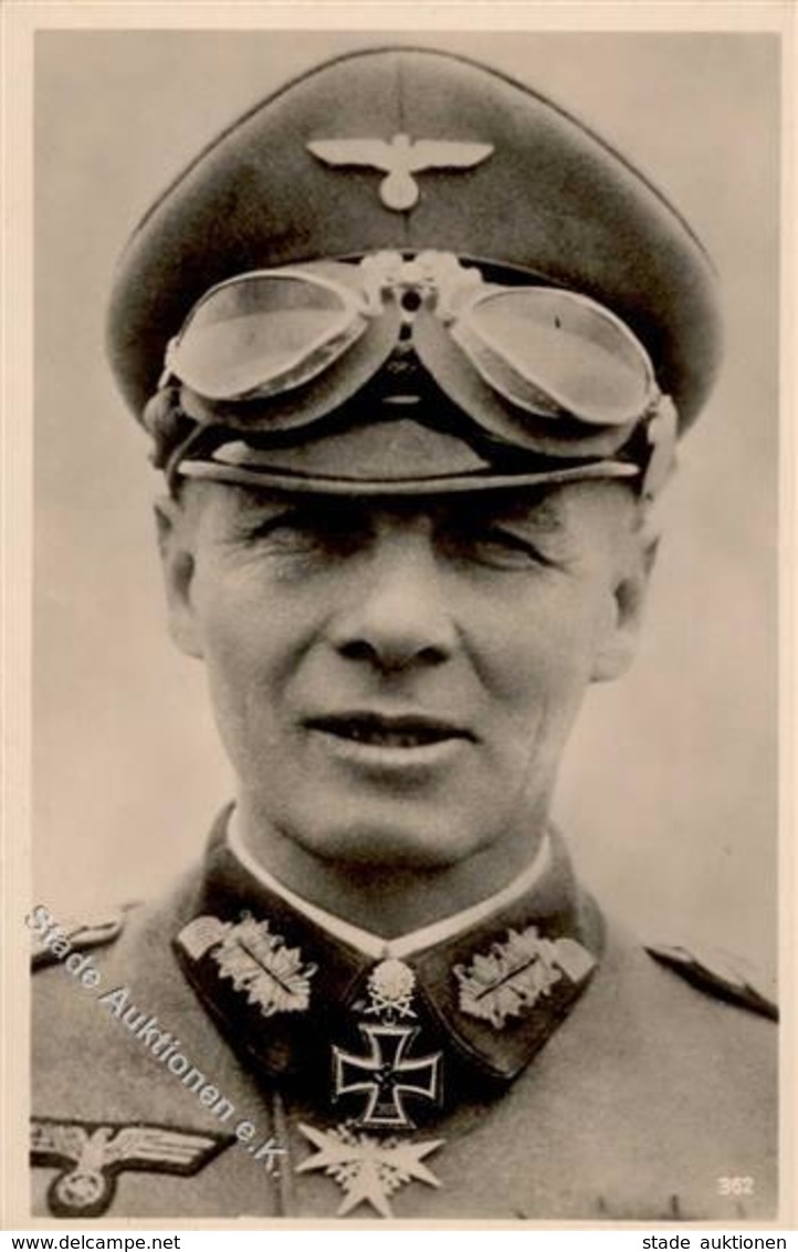 Ritterkreuzträger WK II Rommel Generalfeldmarschall Foto AK I-II - Guerre 1939-45