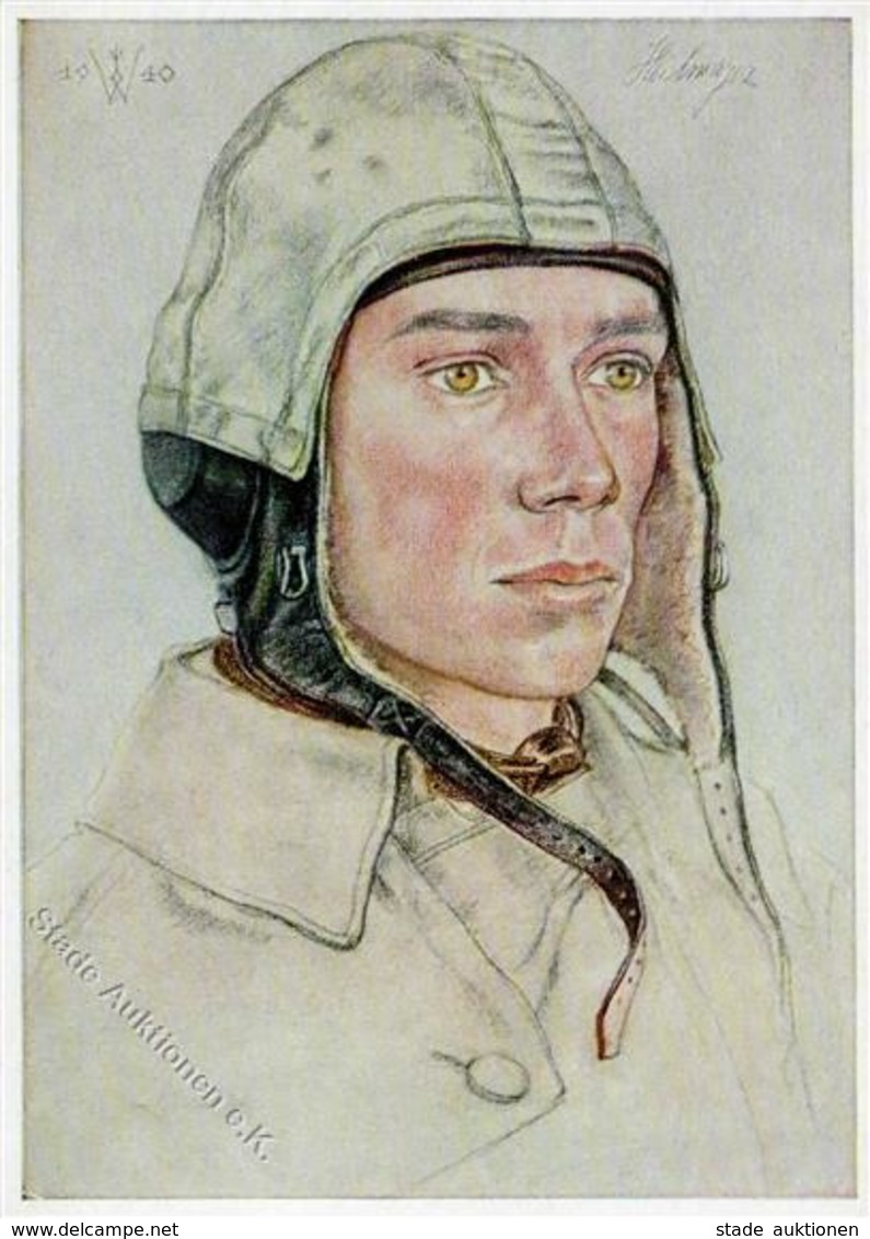 Willrich P1 R7 Nr. 6 WK II Unteroffizier Künstlerkarte I-II - War 1939-45