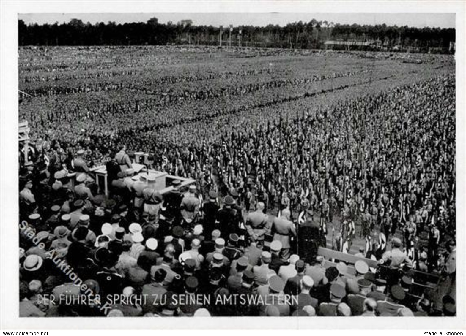 Reichsparteitag Nürnberg (8500) 1933 Der Führer Spricht Zu Seinen Amtswaltern WK II   I-II - War 1939-45