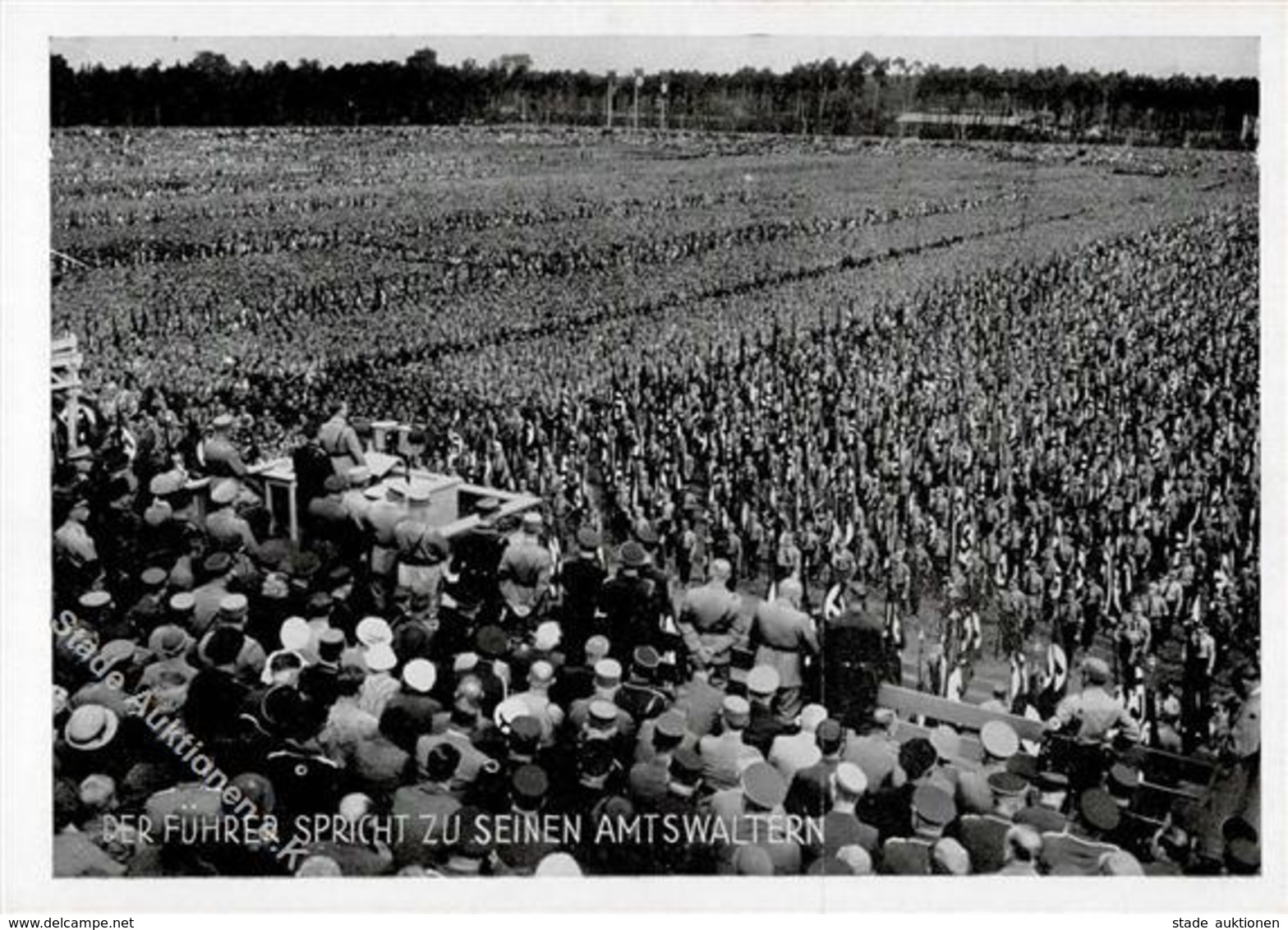 Reichsparteitag Nürnberg (8500) 1933 Der Führer Spricht Zu Seinen Amtswaltern WK II   I-II - Guerre 1939-45