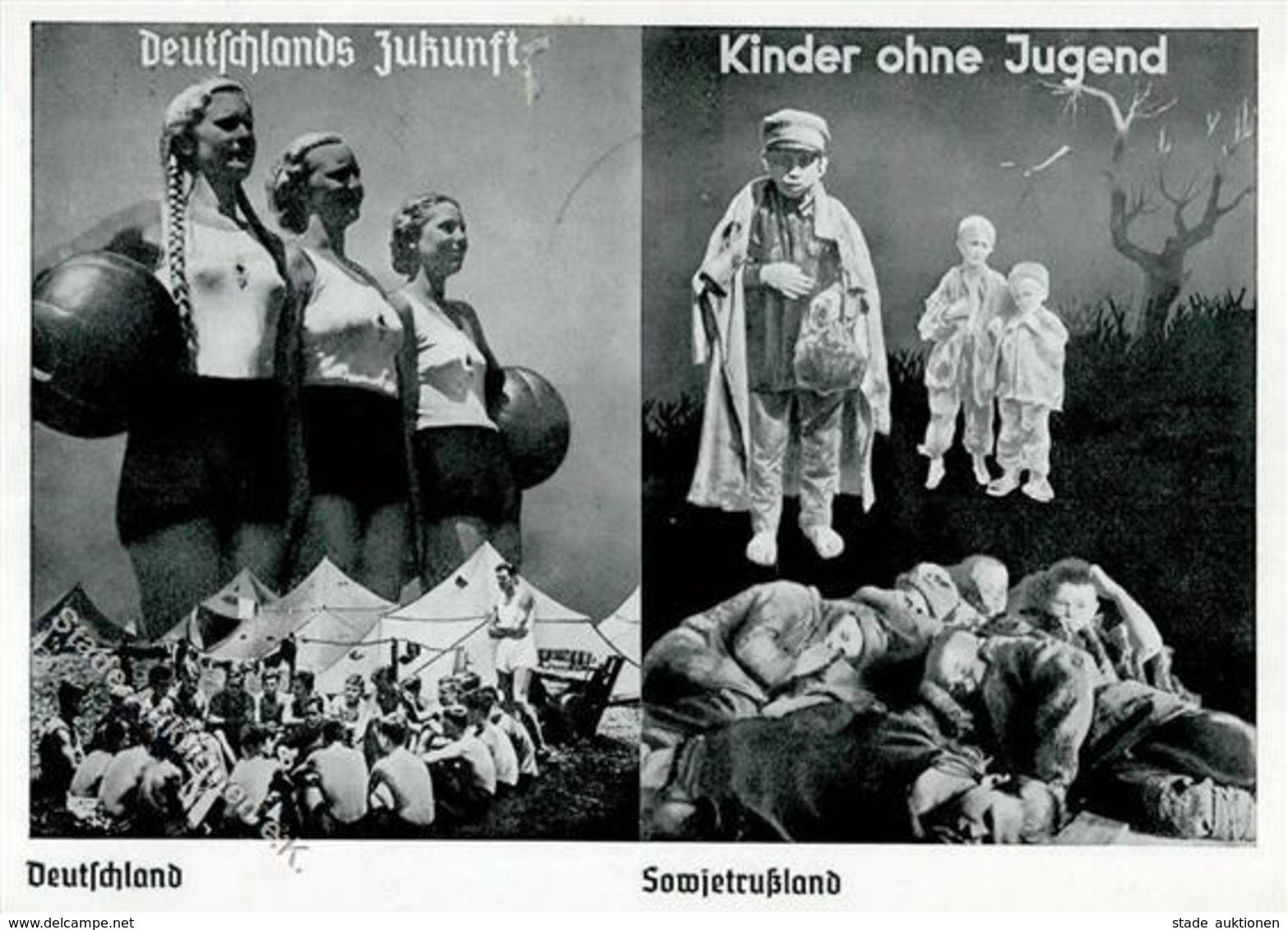 HAMBURG WK II - Ausstellung BOLCHEWISMUS Ohne MASKE 1938 Mit S-o I Expo - War 1939-45