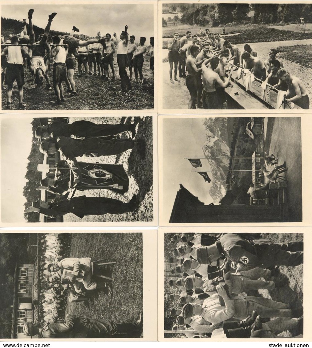 WK II RAD Reichsarbeitsdienst Lot Mit 7 Foto-Karten I-II - War 1939-45