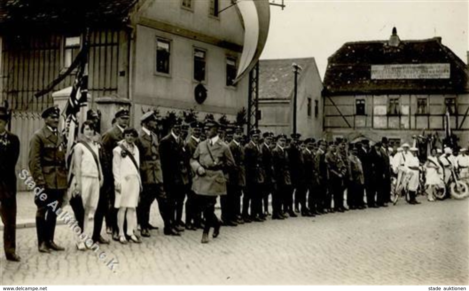 STAHLHELM - Foto-Ak, Hdschrftl. Stahlhelm HESSEN I - Weltkrieg 1939-45