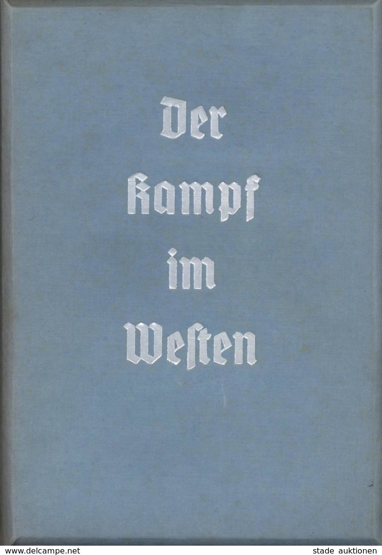 Raumbildalbum Der Kampf Im Westen Komplett Mit Allen Bildern Und Brille I-II - War 1939-45