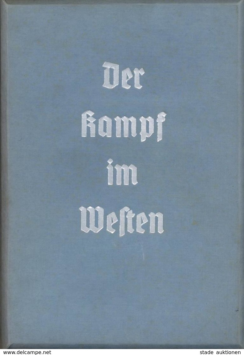 Raumbildalbum Der Kampf Im Westen Komplett Mit Allen Bildern Und Brille I-II - Weltkrieg 1939-45