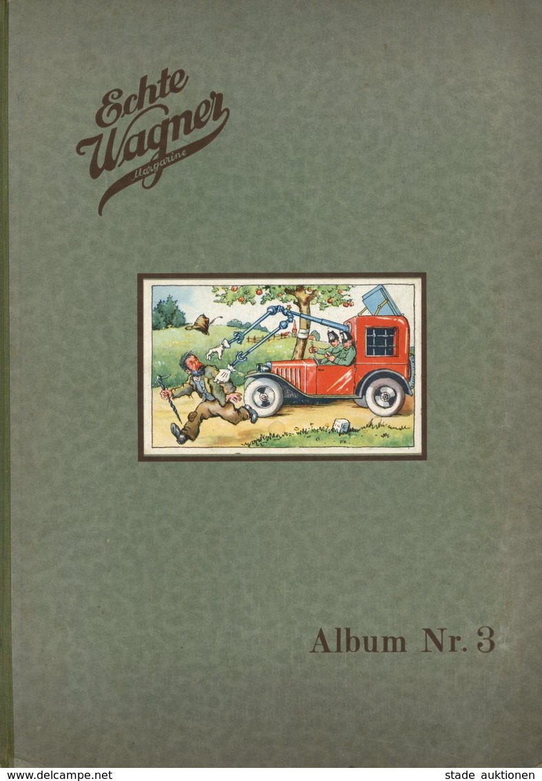 Sammelbild-Album Echte Wagner Album Nr. 3 Holsteinsche Pflanzenbutterfabriken Wagner & Co. Kompl. I-II - War 1939-45