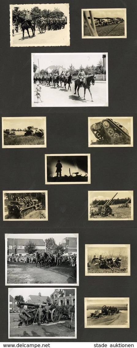 WK II Album Mit über 90 Fotos I-II - Guerre 1939-45