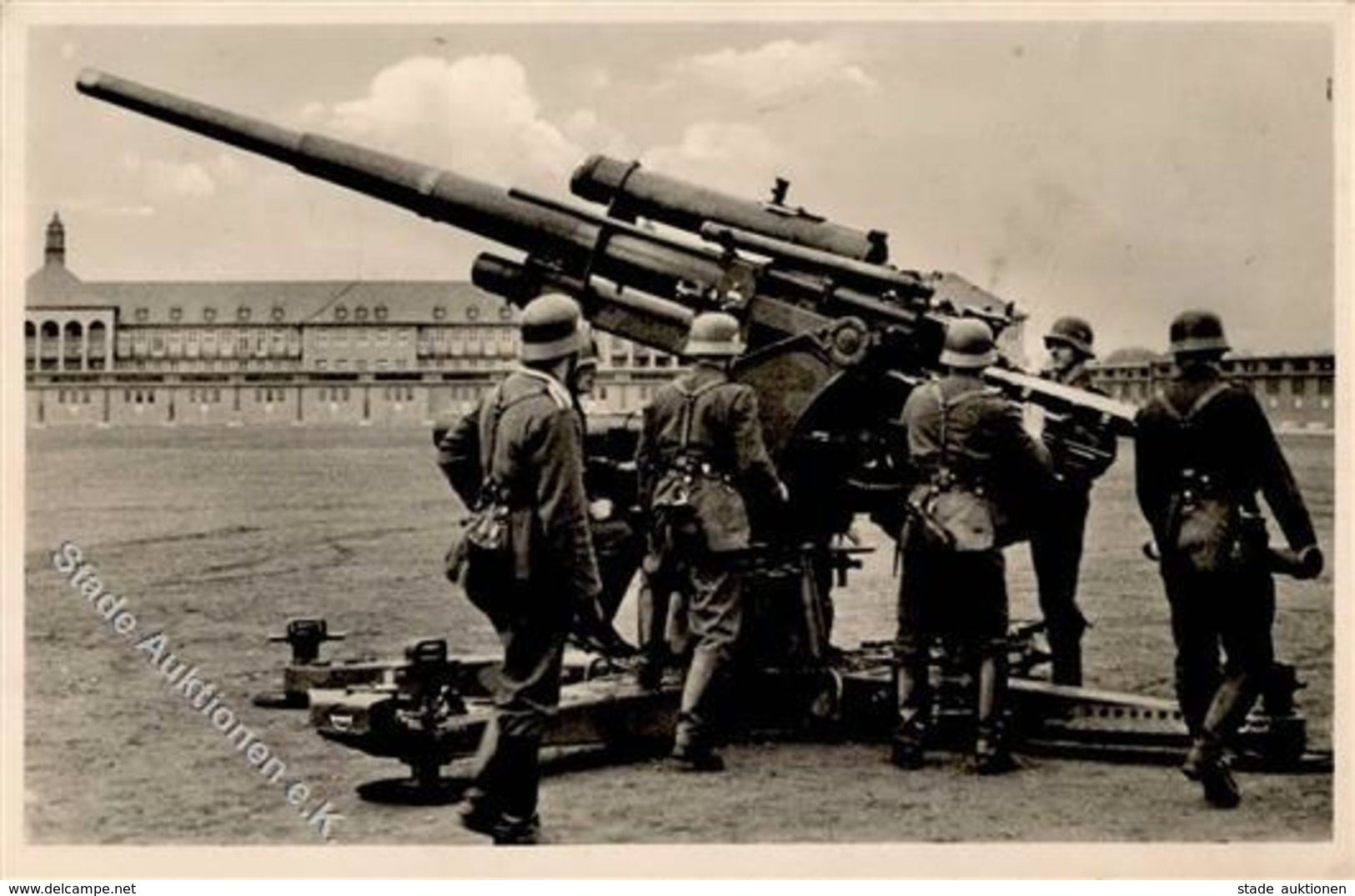 WK II Geschütze Flak Foto AK I-II - Guerre 1939-45