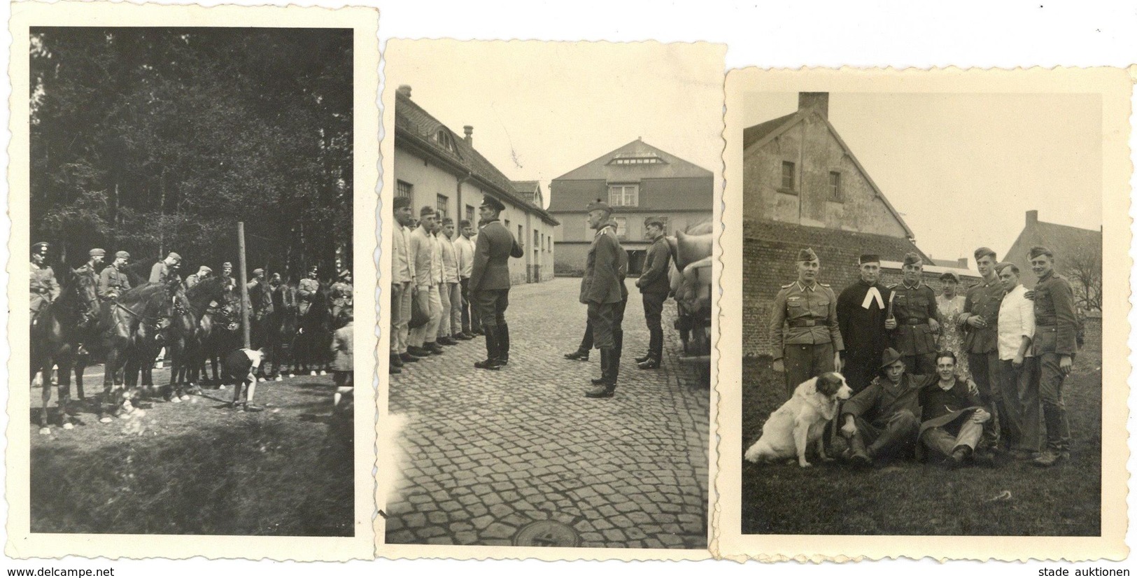 WK II Kleines Album Mit Circa 70 Fotos Meist Soldaten Motive II - War 1939-45