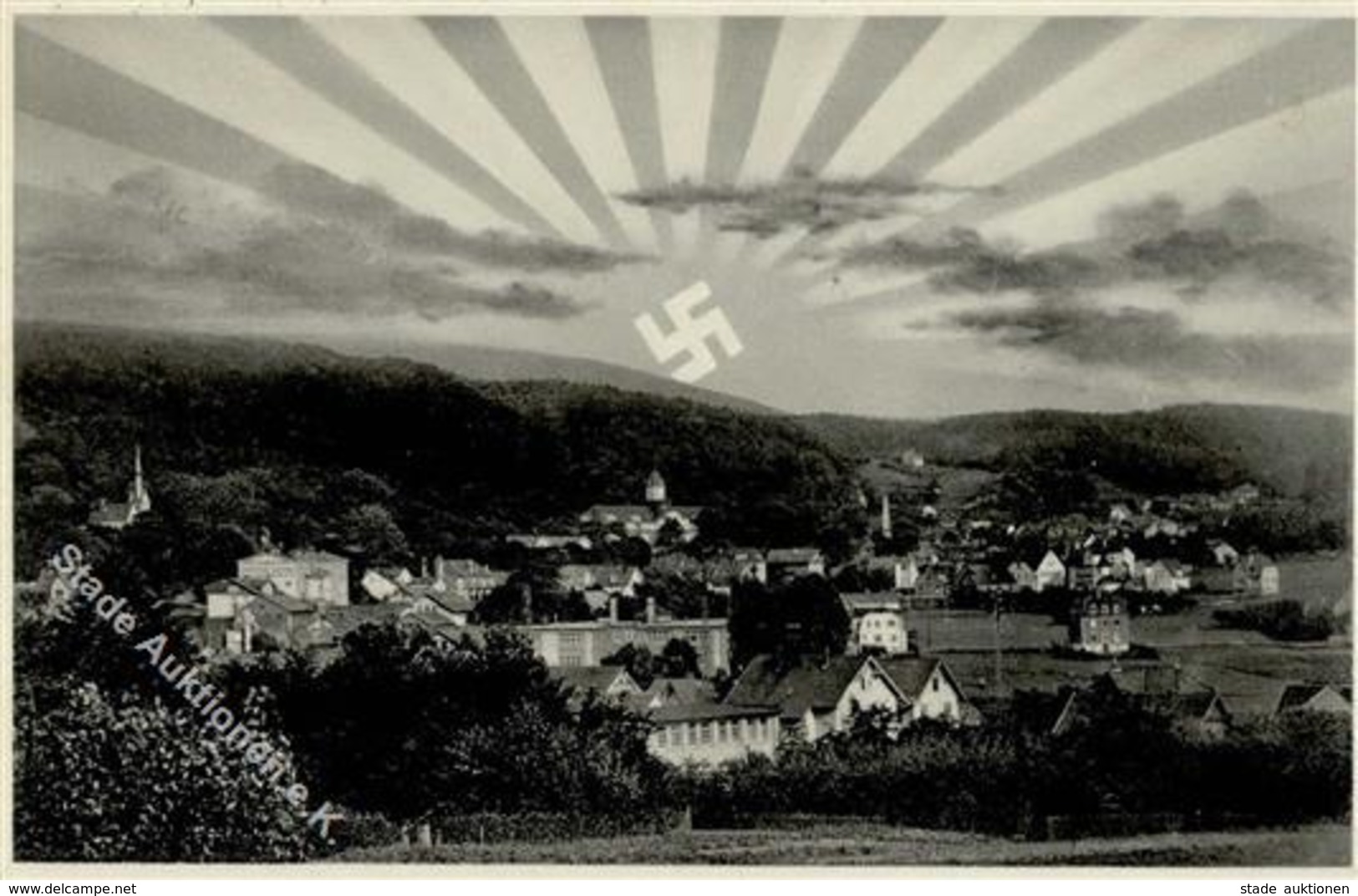 Aufgehende Sonne WK II - BAD LIEBENSTEIN Unterm Hakenkreuz I - Weltkrieg 1939-45