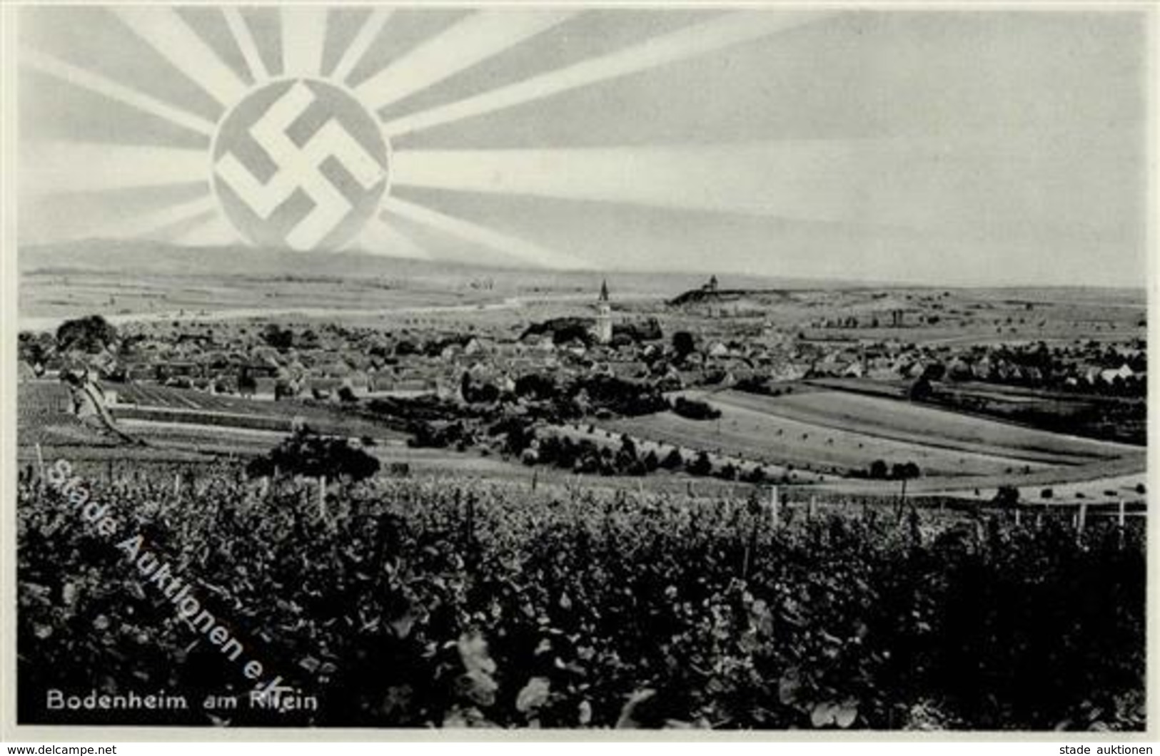 Aufgehende Sonne WK II - BODENHEIM Am Rhein I - War 1939-45