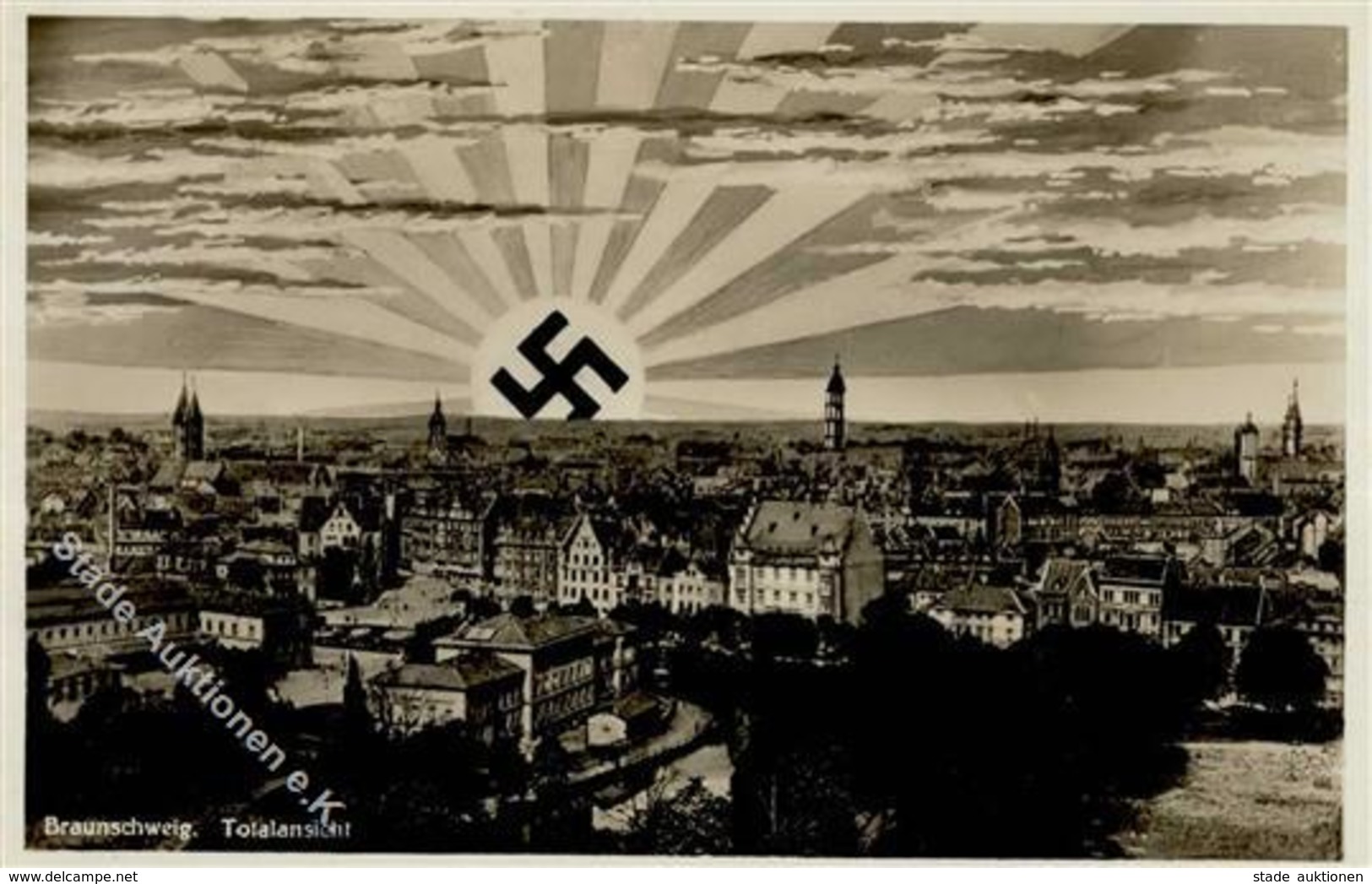 Aufgehende Sonne WK II - BRAUNSCHWEIG 1933 I - Weltkrieg 1939-45