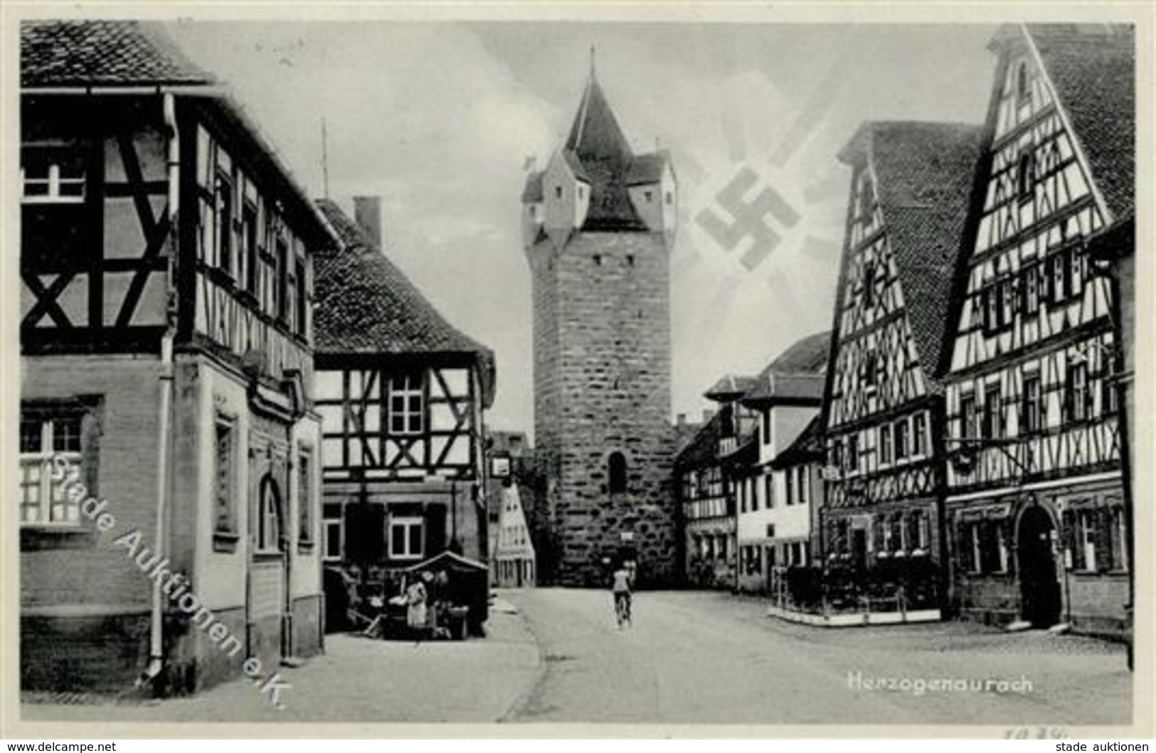 Aufgehende Sonne WK II - HERZOGENAURACH I-II - War 1939-45