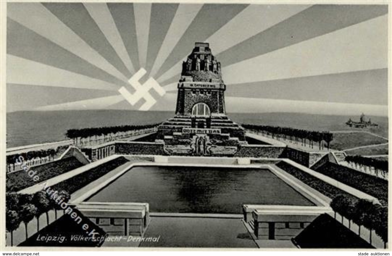 Aufgehende Sonne WK II - LEIPZIG Völkerschlachtdenkmal I - Guerre 1939-45