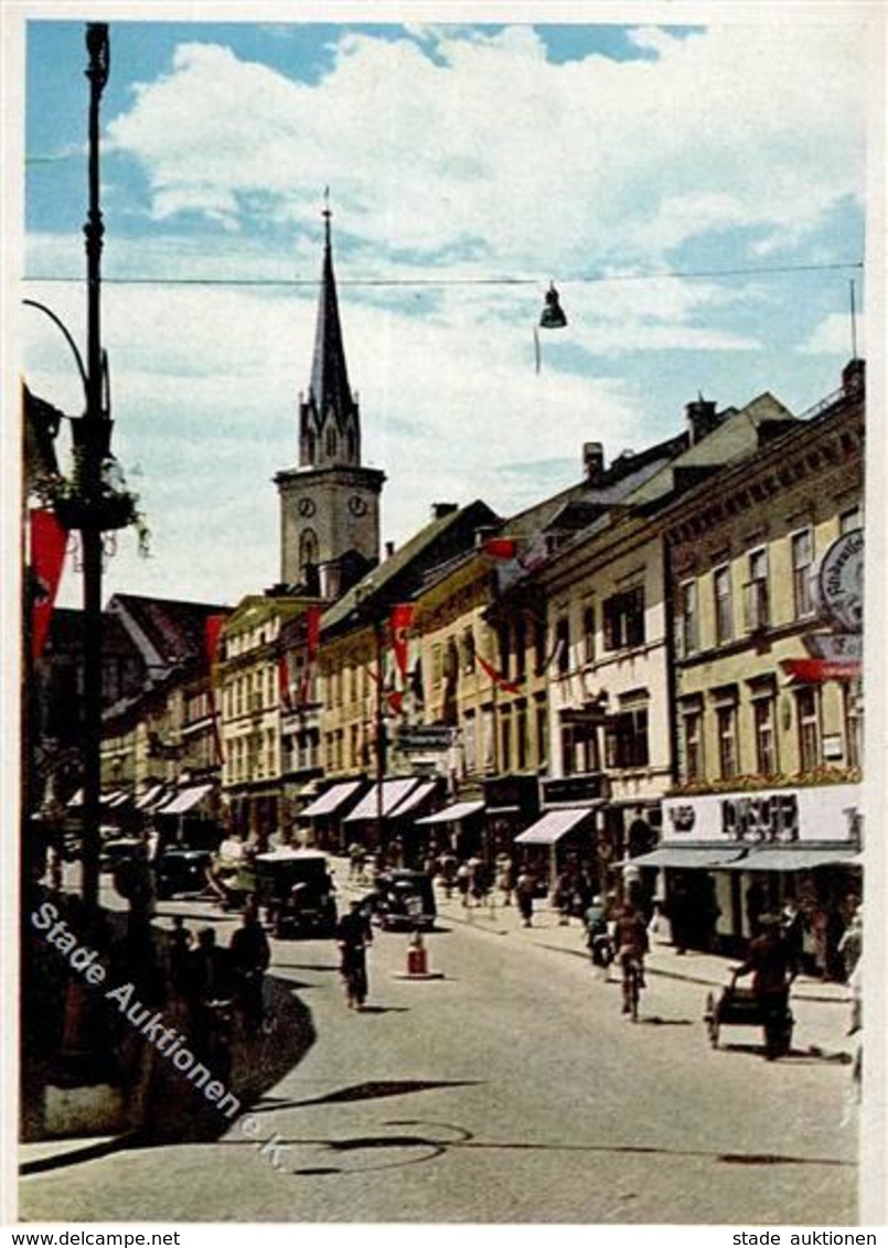 VILLACH,Österr. - Adolf-Hitler-Platz I-II - War 1939-45