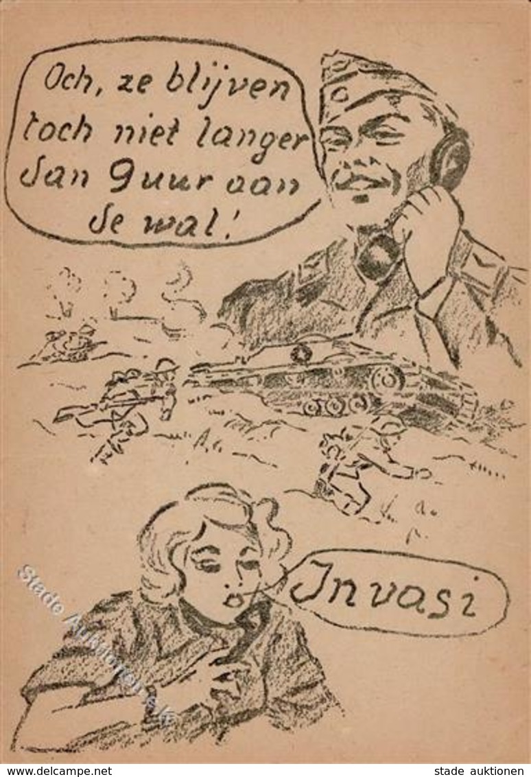 Antipropaganda WK II Niederlande I-II - War 1939-45