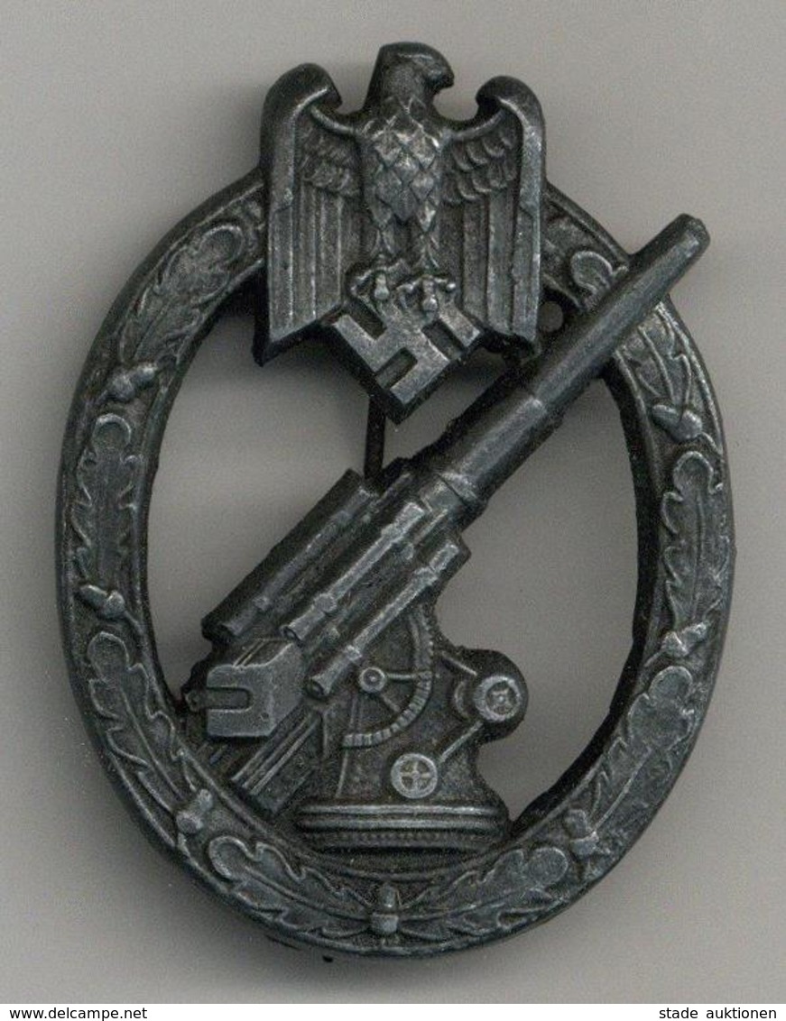 WK II Orden Heeres Flakabzeichen I-II - Guerre 1939-45