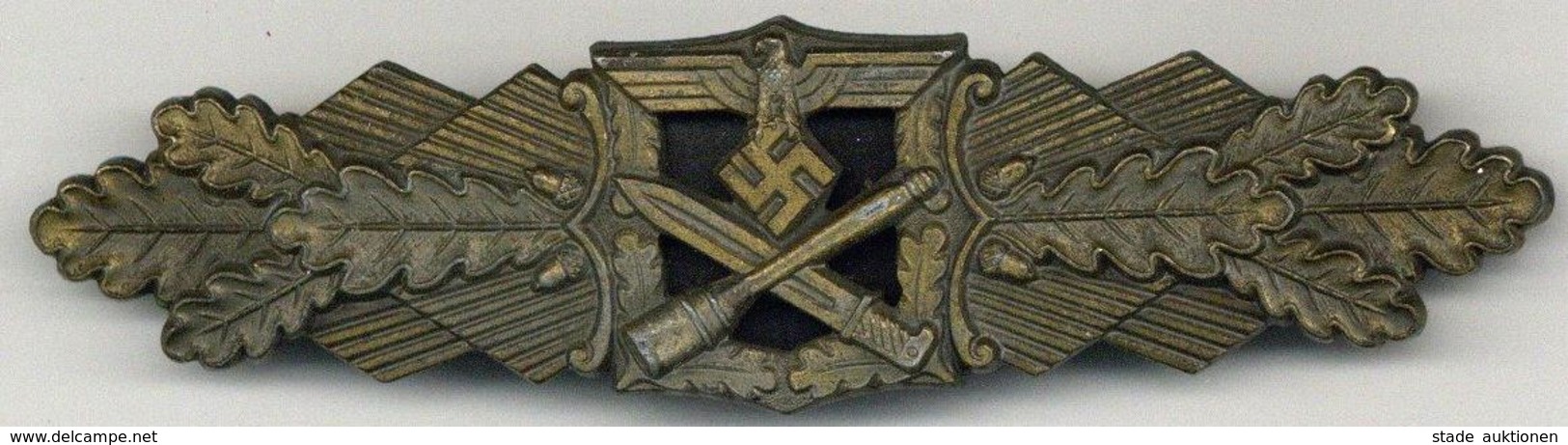 WK II Orden MILITARIA - ORDEN - NAHKAMPFSPANGE In Bronze I-II - Guerra 1939-45