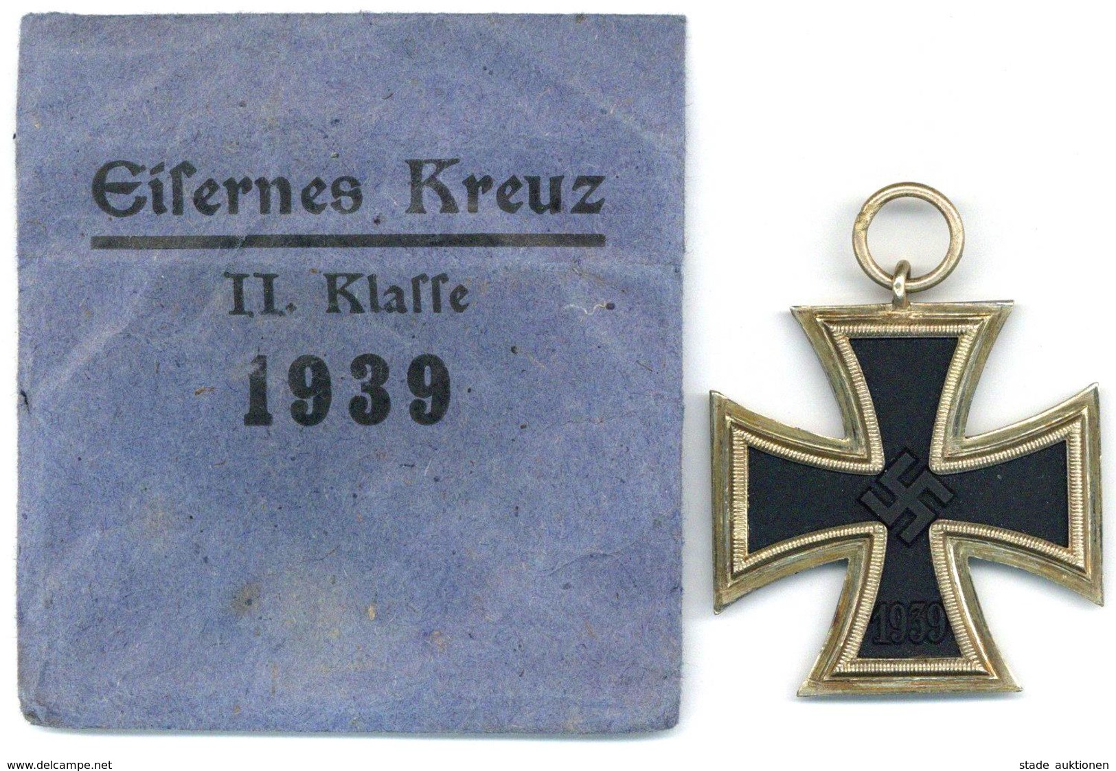 WK II Orden MILITARIA - ORDEN EK II Mit Entspr. Hülle I-II - Guerre 1939-45