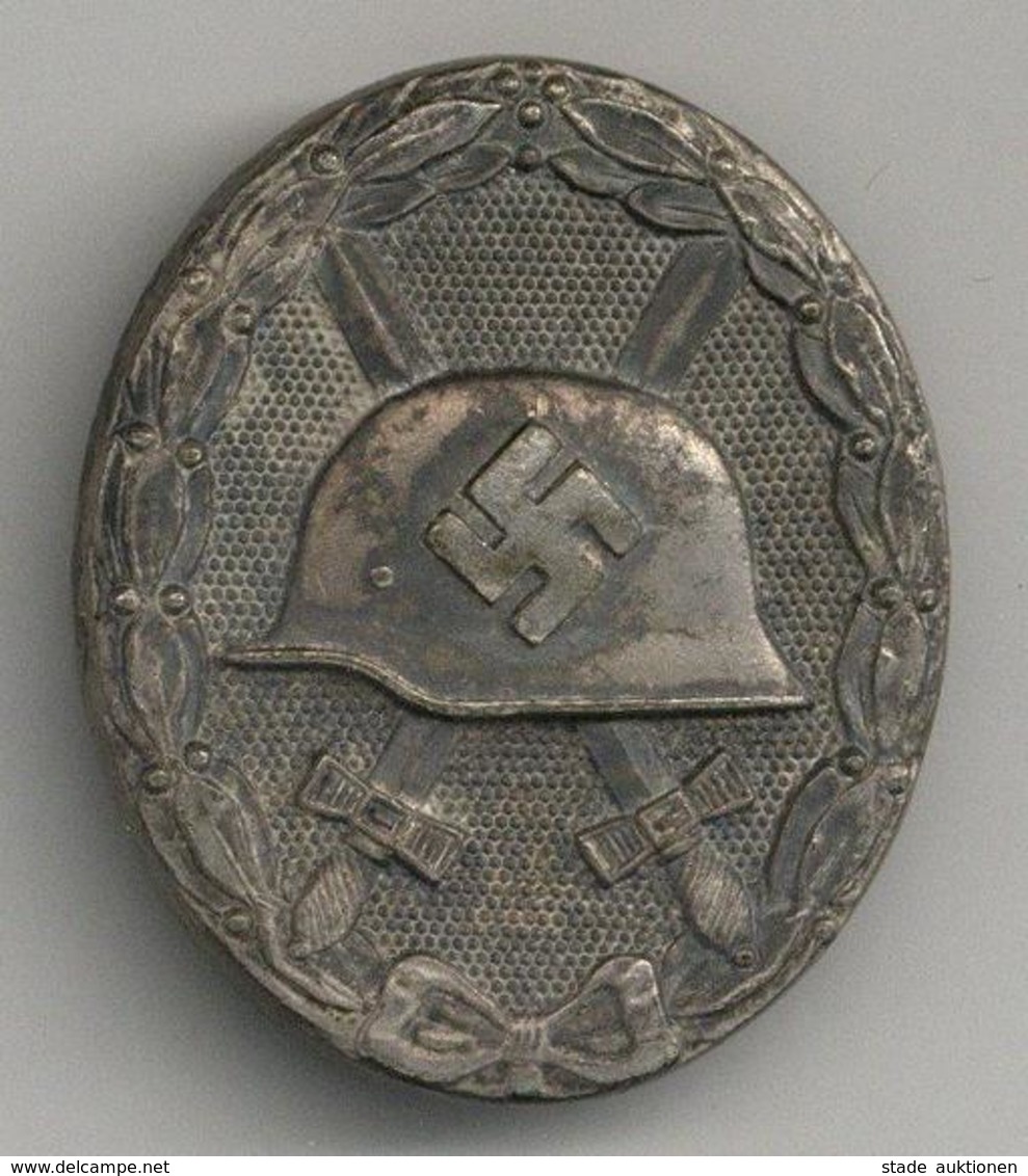 WK II Orden Verwundeten Abzeichen Silber I-II - Guerre 1939-45