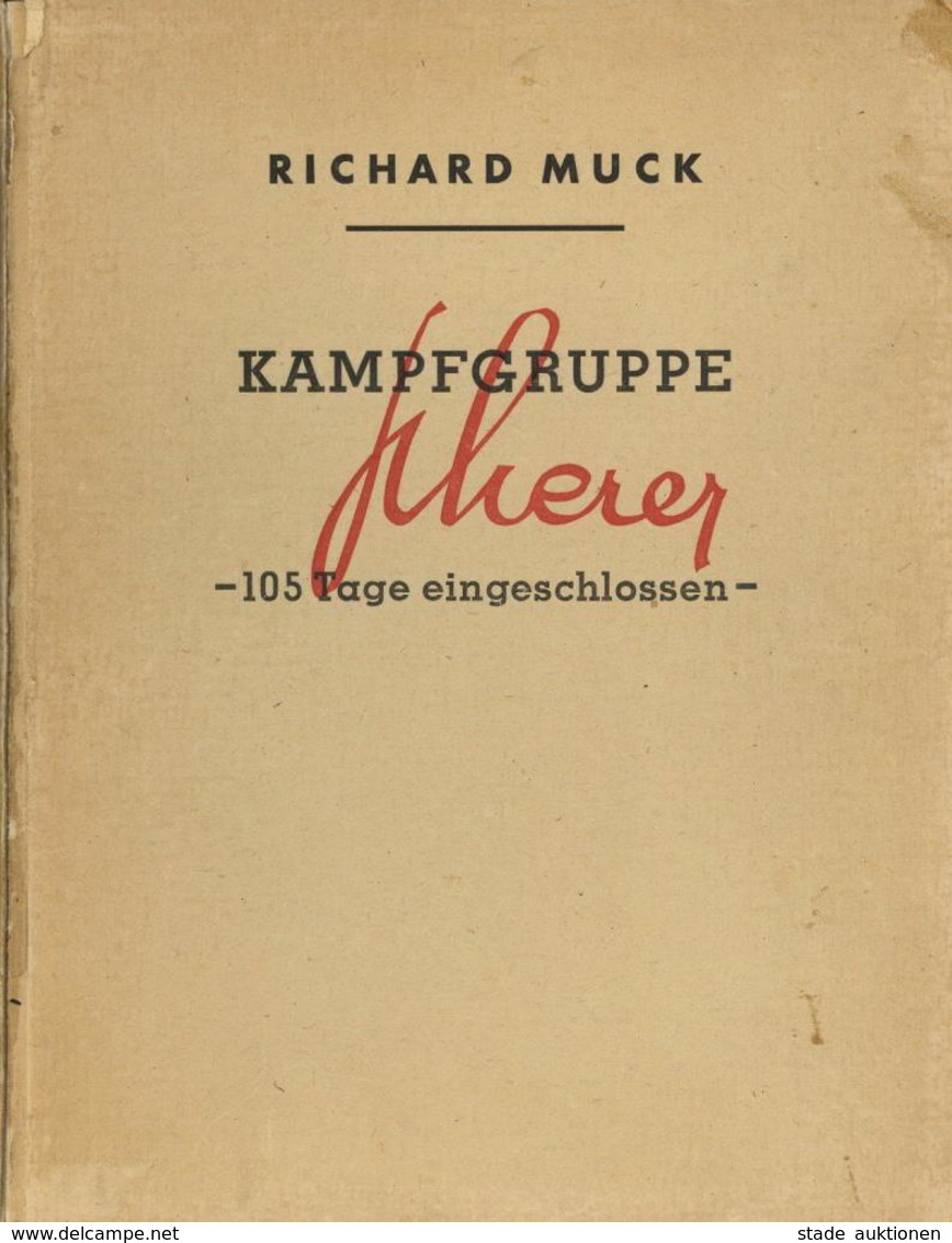 BUCH WK II - KAMPFGRUPPE SCHERER - 105 Tage Eingeschlossen - 130 Seitiger BILDBAND über Die PANZERSCHLACHT Und KÄMPFE Um - Guerra 1939-45