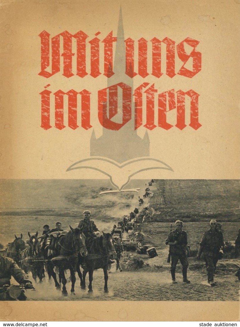 BUCH WK II - MIT UNS Im OSTEN - 92-seitiger BILDBAND V. Einsatz D. ULMER INFANTERIE-DIVISION In RUSSLAND 1941/42 Auf Dem - War 1939-45