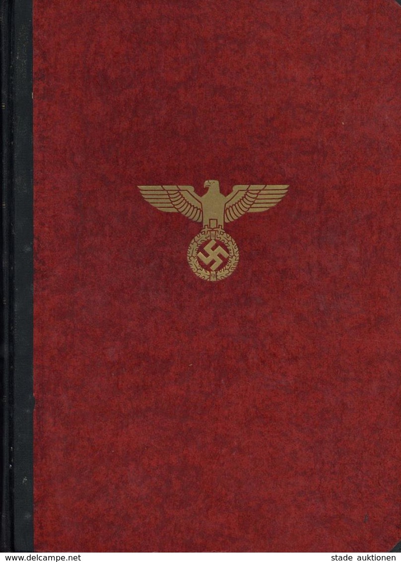 BUCH WK II - REICHSGESETZBLATT 2.Halbjahr 1938 -großes Dickes NS-Buch Mit 2018 Seiten - Hochinformativ Mit Allen NSDAP-G - Weltkrieg 1939-45