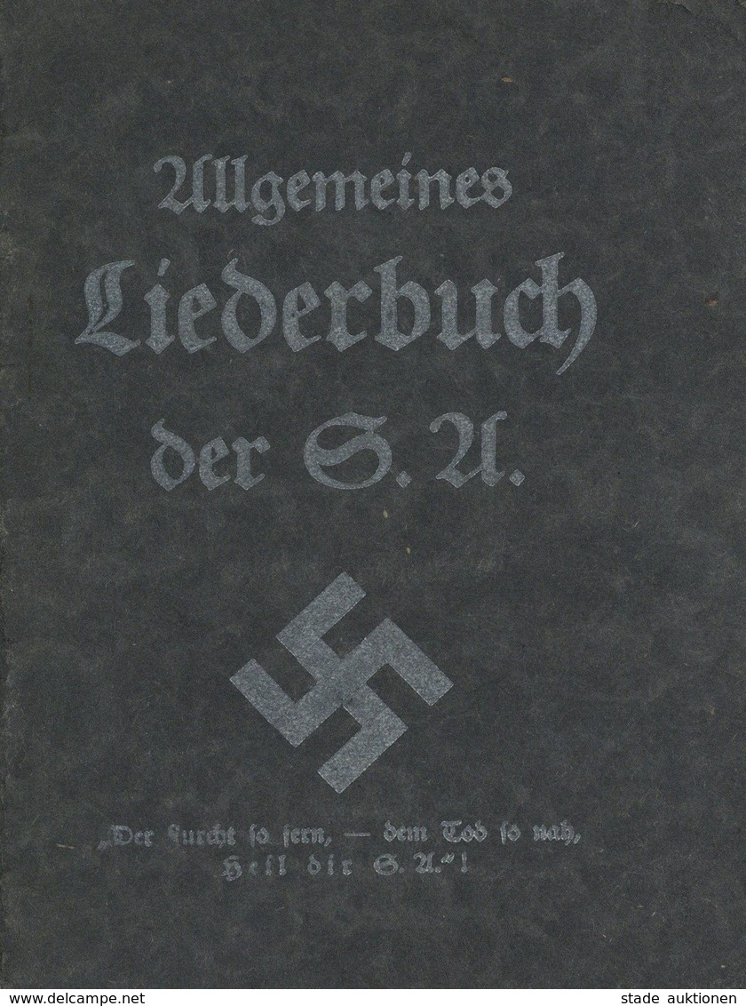 Buch WK II Allgemeines Liederbuch Der SA II - Weltkrieg 1939-45