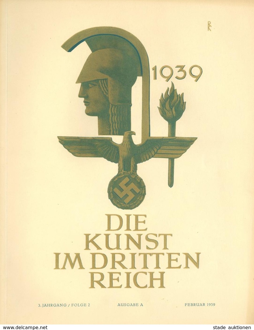 Buch WK II Die Kunst Im Dritten Reich 3. Jahrgang 1939 11 Hefte Zentralverlag Der NSDAP Franz Eher Nachf. Sehr Viele Abb - War 1939-45