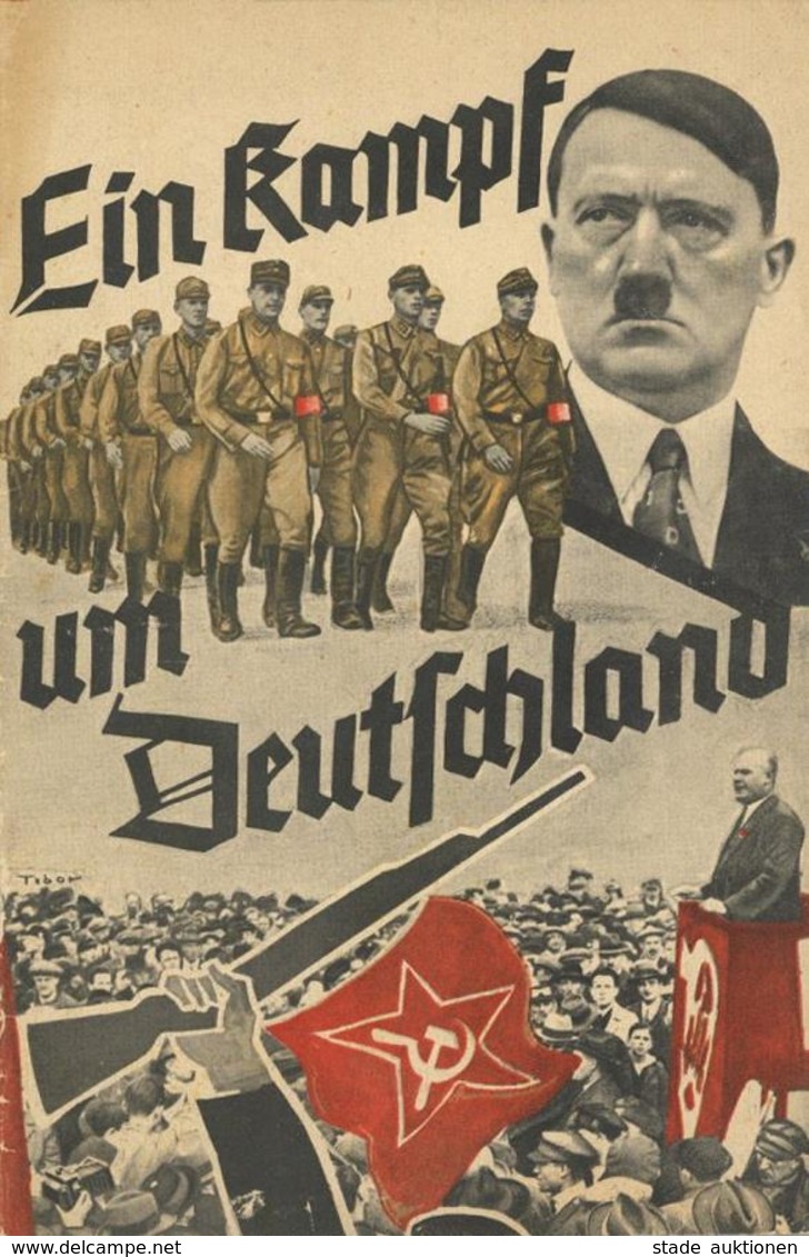 Buch WK II Heft Ein Kampf Um Deutschland Hrsg. Gesamtverband Deutscher Antikommunistischer Vereinigungen 1933 31 Seiten  - War 1939-45