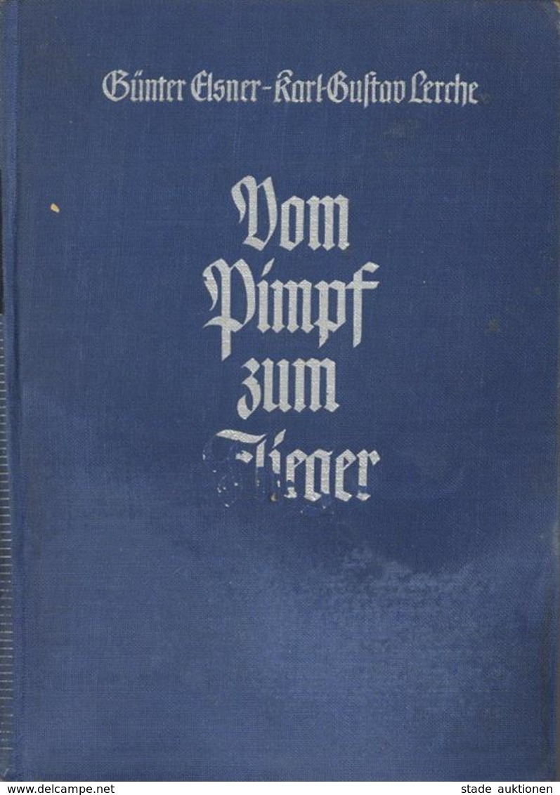 Buch WK II HJ Vom Pimpf Zum Flieger Elsner, Günter U. Lerche, Karl-Gustav 1940 Zentralverlag Der NSDAP Franz Eher Nachf. - War 1939-45