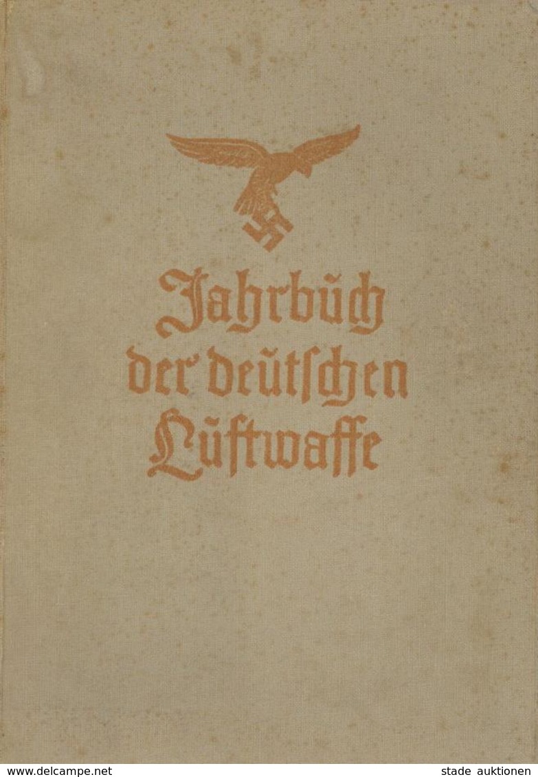 Buch WK II Jahrbuch Der Deutschen Luftwaffe 1939 Eichelbaum Dr. 1938 Verlag Breitkopf & Härtel 186 Seiten Viele Abbildun - War 1939-45