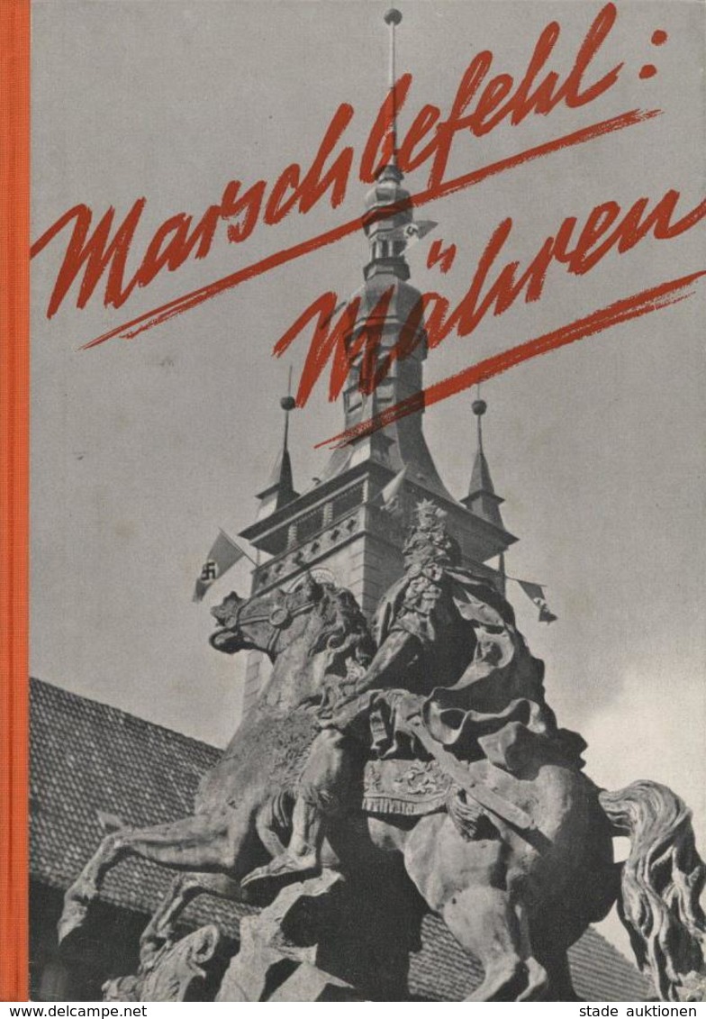 Buch WK II Marschbefehl Mähren Hrsg. Generalkommando VIII. Armeekorps Breslau 1939 Verlag Erich Klinghammer 79 Seiten Se - War 1939-45