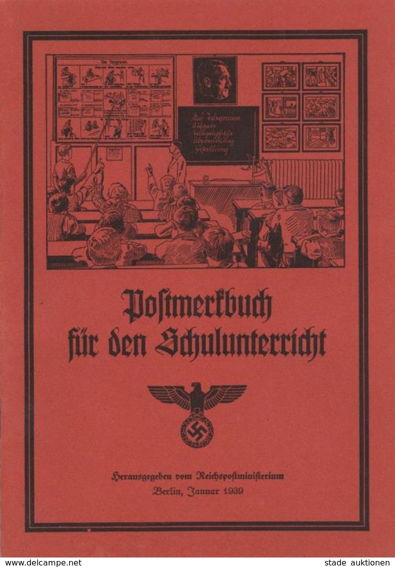 Buch WK II Postmerkbuch Für Den Schulunterricht 40 Seiten Viele Abbildungen II - War 1939-45