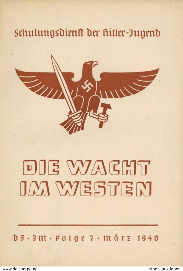 Buch WK II Schulungsdienst Der Hitler-Jugend Lot Mit 6 Heften 1939/40 Hrsg. Reichsjugendführung Der NSDAP II - War 1939-45