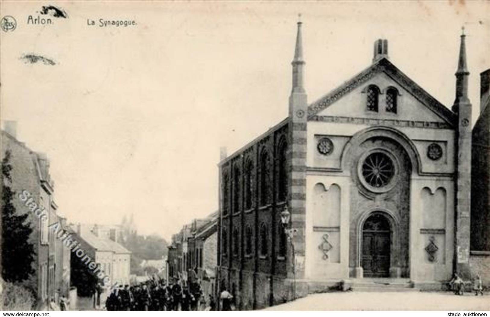 Synagoge ARLON,Belgien - I-II Synagogue - Judaika