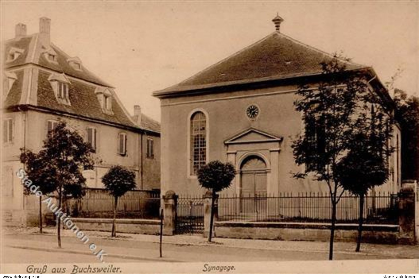 Synagoge Bouxwiller (67330) Frankreich I-II Synagogue - Judaisme