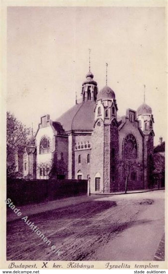 Synagoge BUDAPEST - Israelt. Tempel Budapest X, I Synagogue - Judaisme