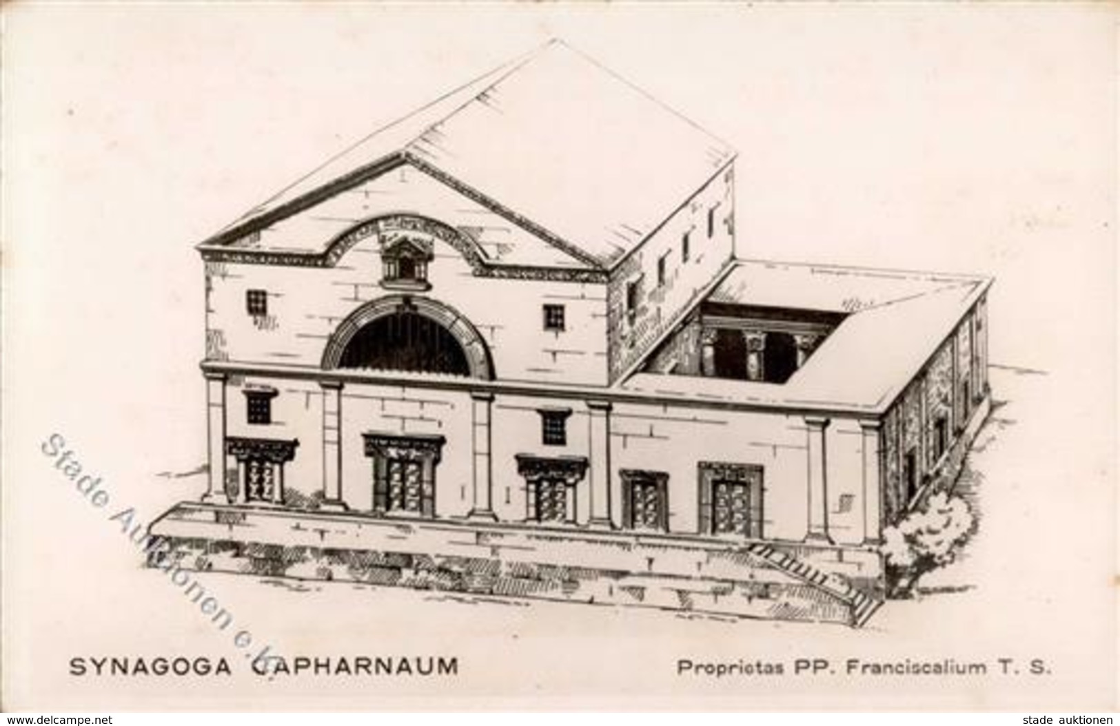 Synagoge Capharnum I-II Synagogue - Jewish