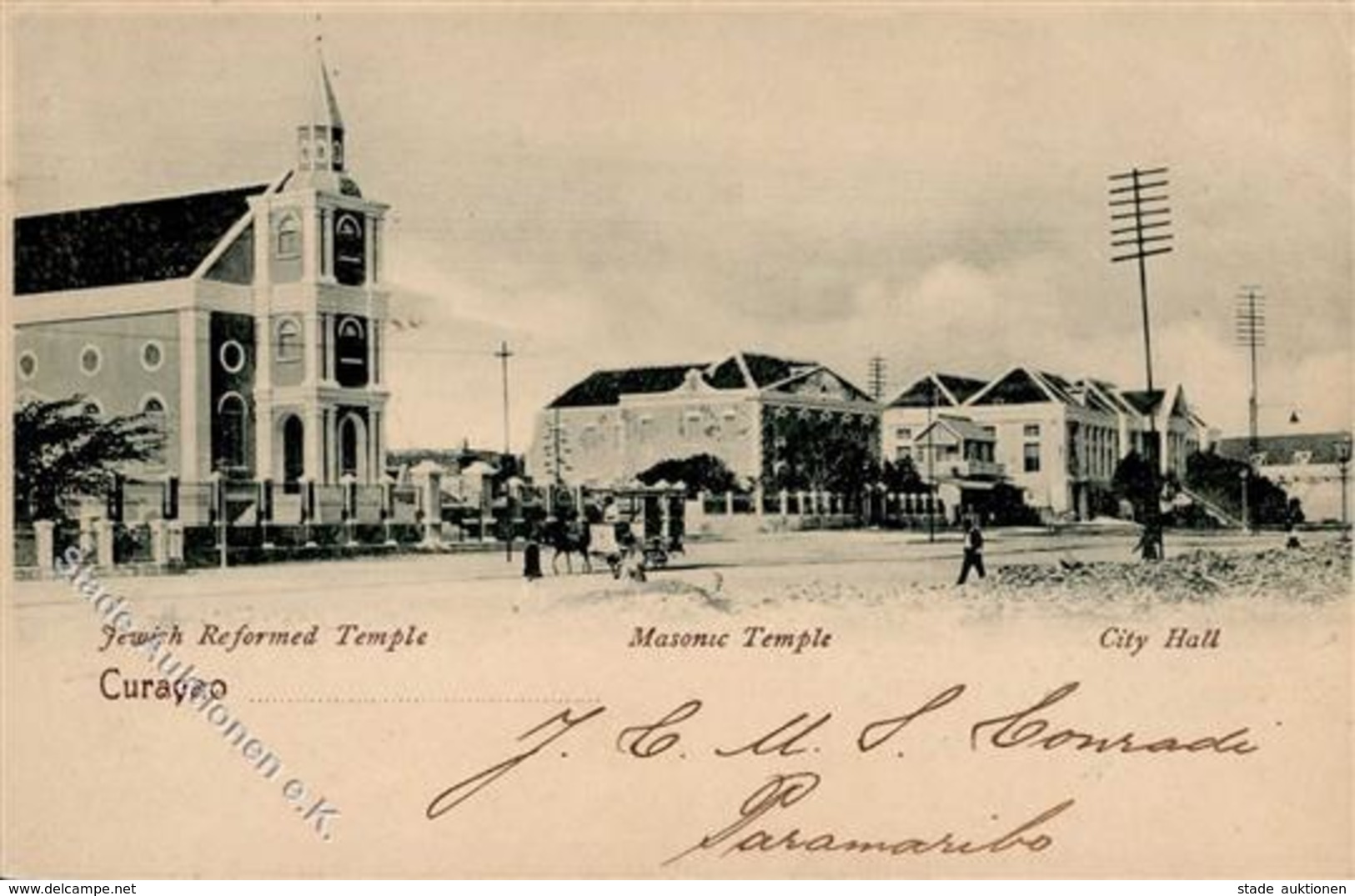 Synagoge CURACAO - Mit Jüdischem Tempel I-II Synagogue - Judaika