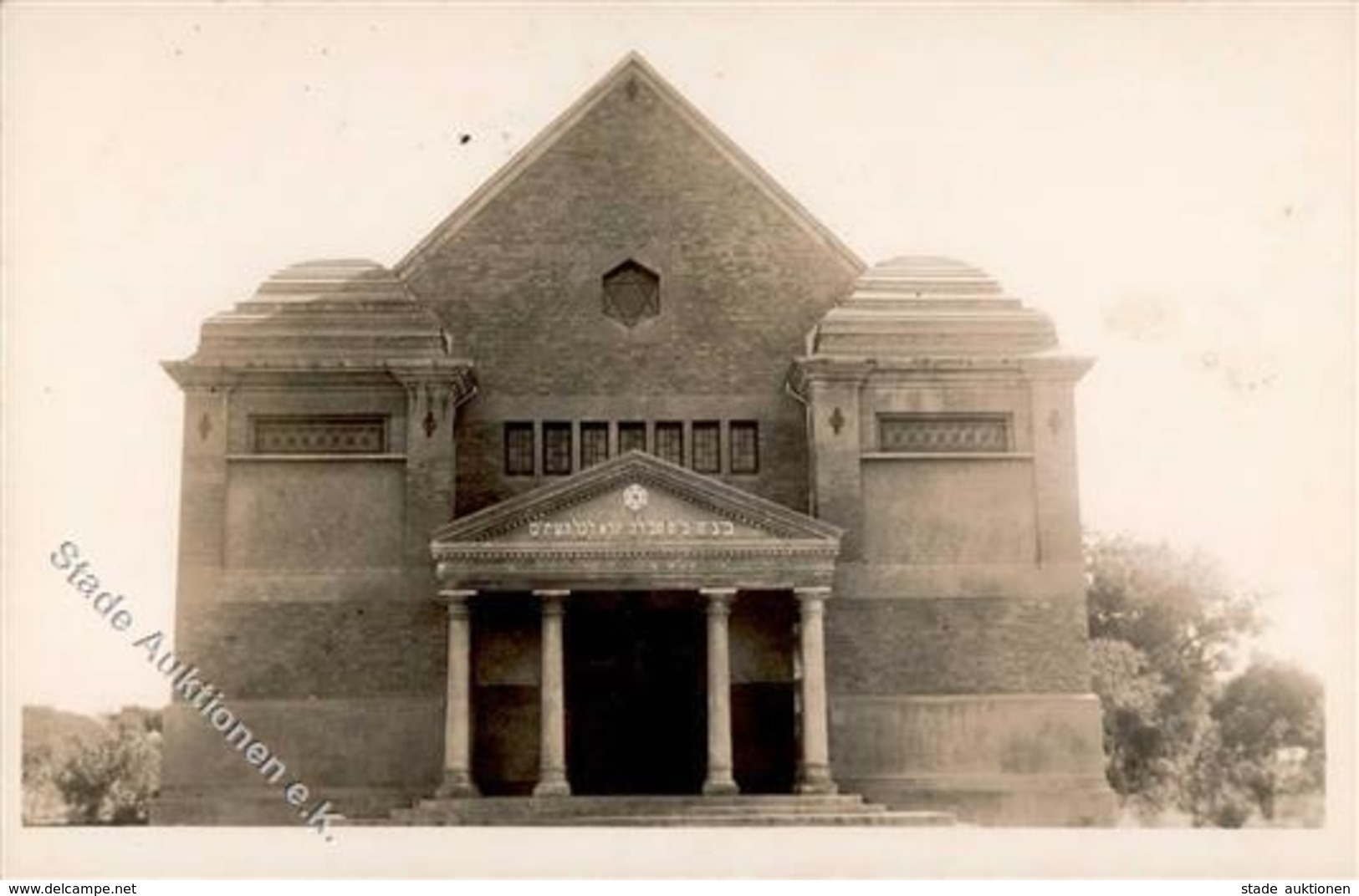 Synagoge ELISABETHVILE,Kongo - Foto-Ak I Synagogue - Judaisme