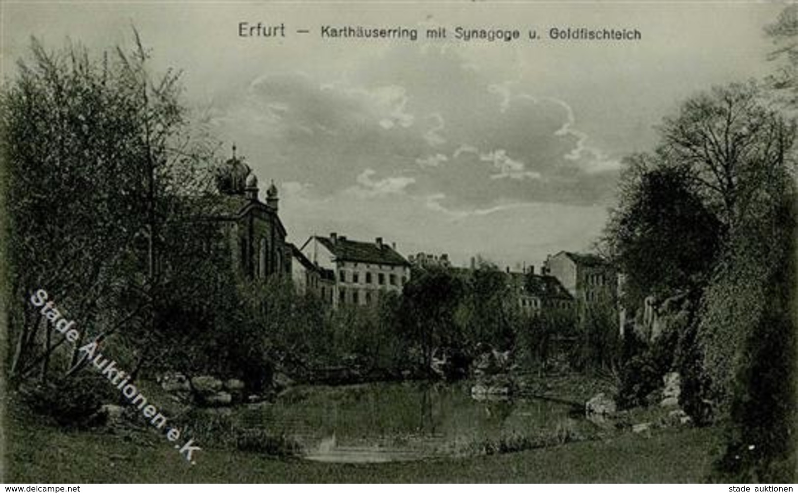 Synagoge Erfurt (o-5000) Karthäusering I-II Synagogue - Judaika